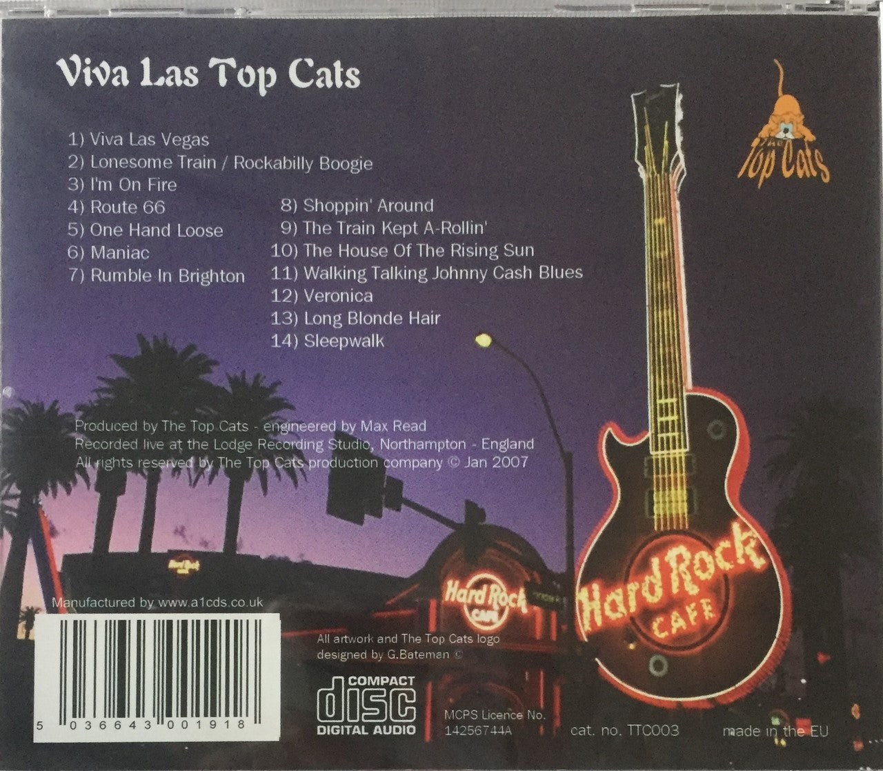 CD - Top Cats - Viva Las Top Cats