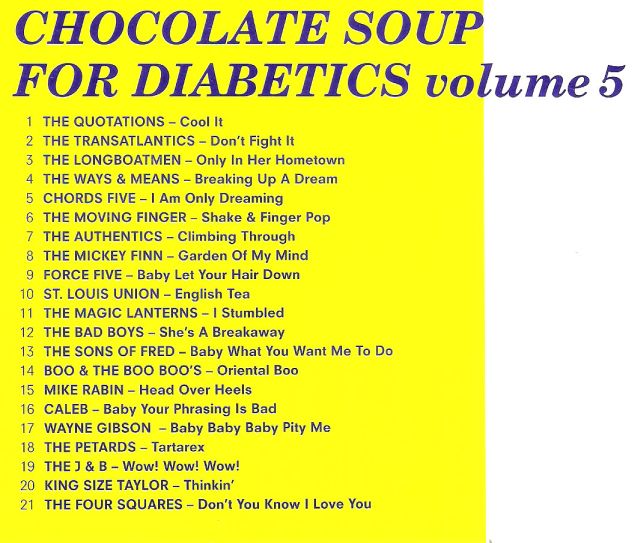 CD - VA - Chocolate Soup For Diabetics 5