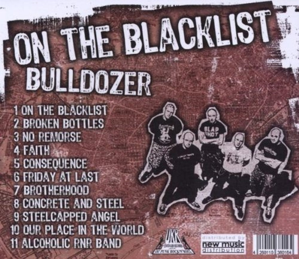 CD - Bulldozer - On The Blacklist