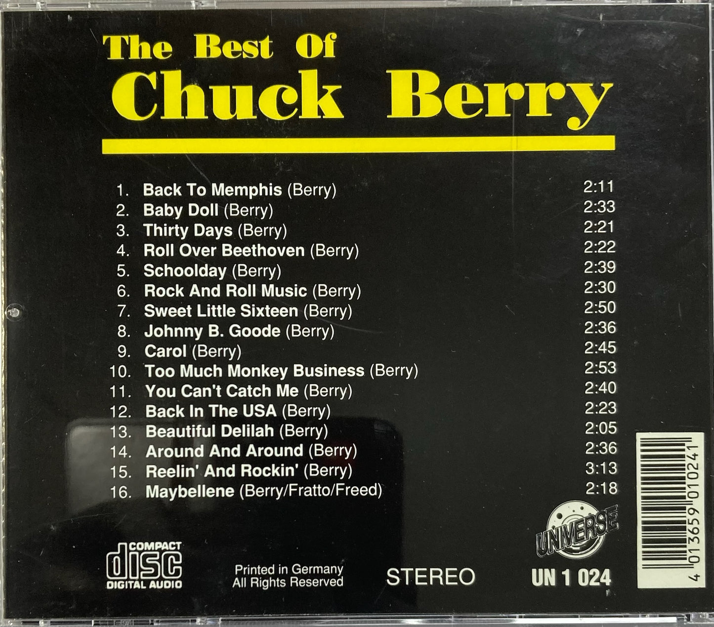 CD - Chuck Berry - The Best Of Chuck Berry