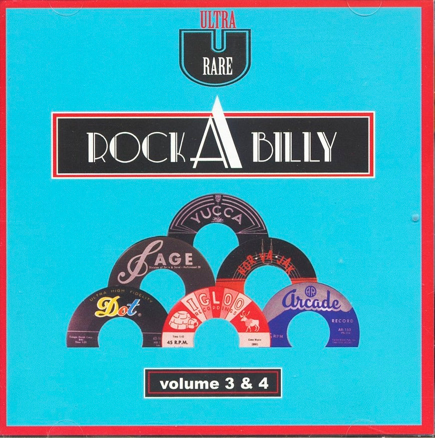 CD-2 - VA - Ultra Rare Rockabilly Vol. 3+4