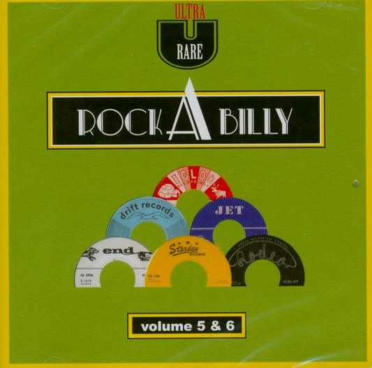 CD-2 - VA - Ultra Rare Rockabilly Vol. 5+6