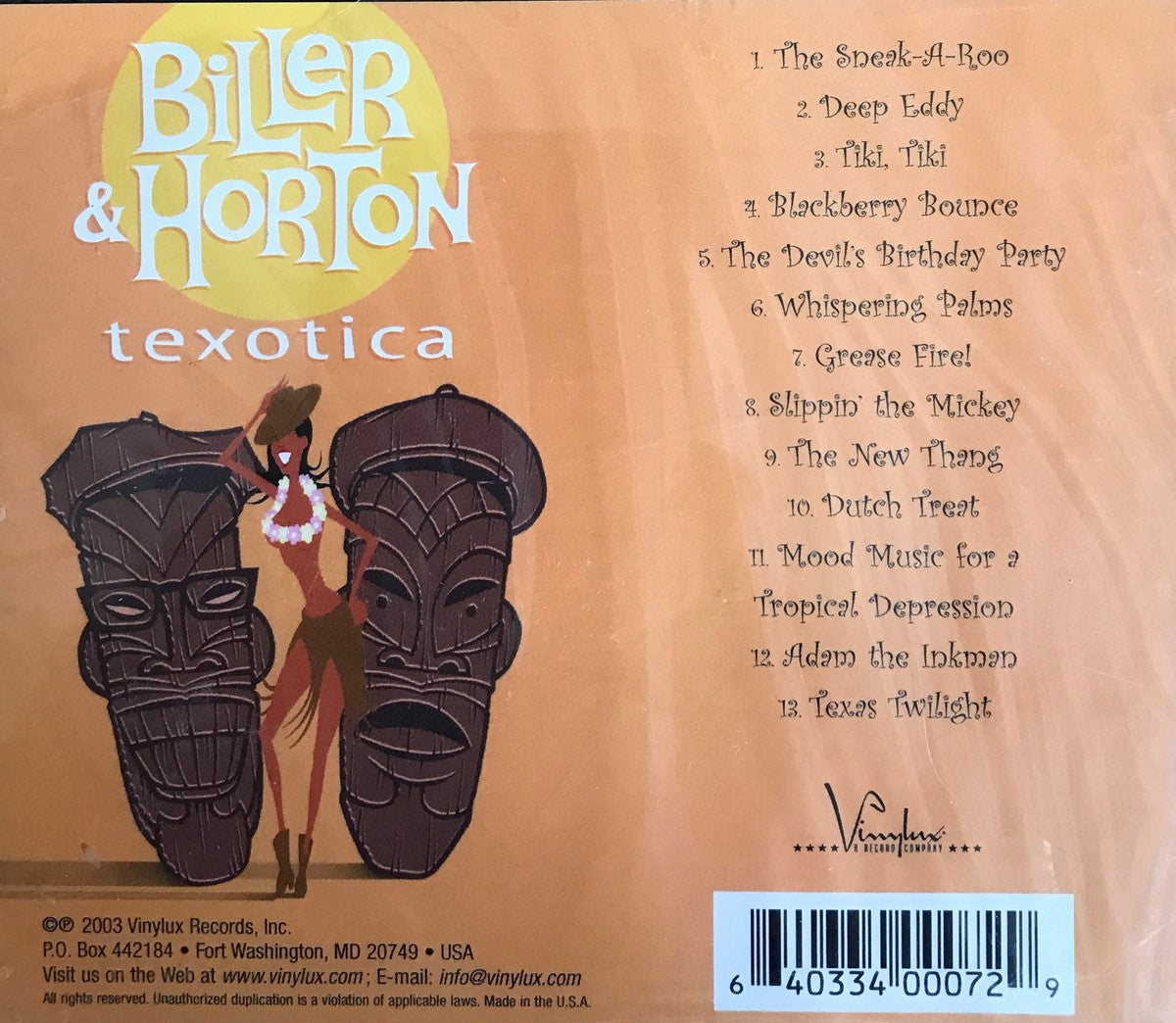 CD - Biller & Horton - Texotica