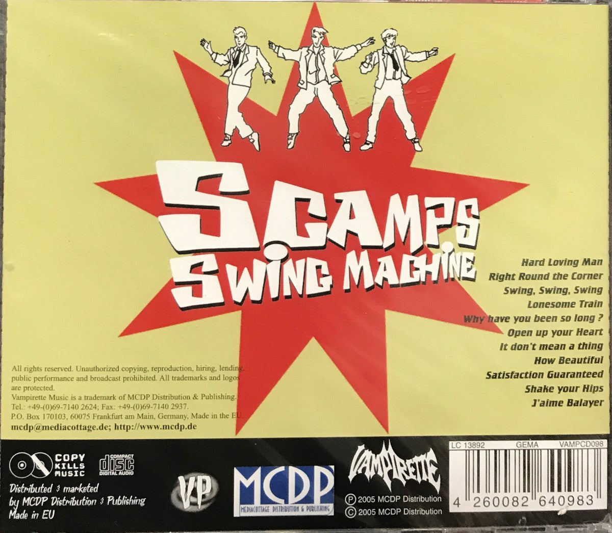 CD - Scamps - Swing Machine