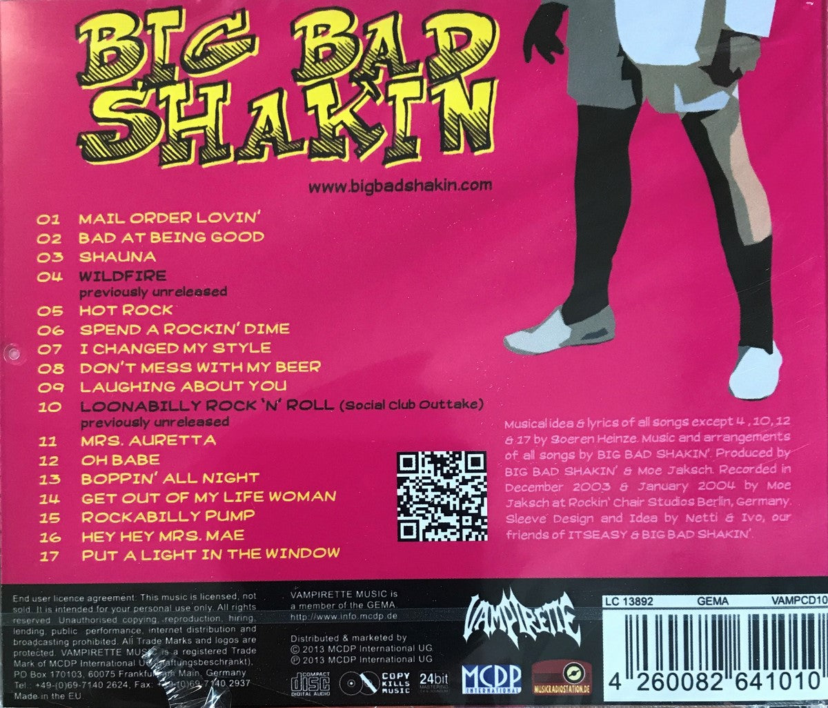 CD - Big Bad Shakin' - Bad At Being Good