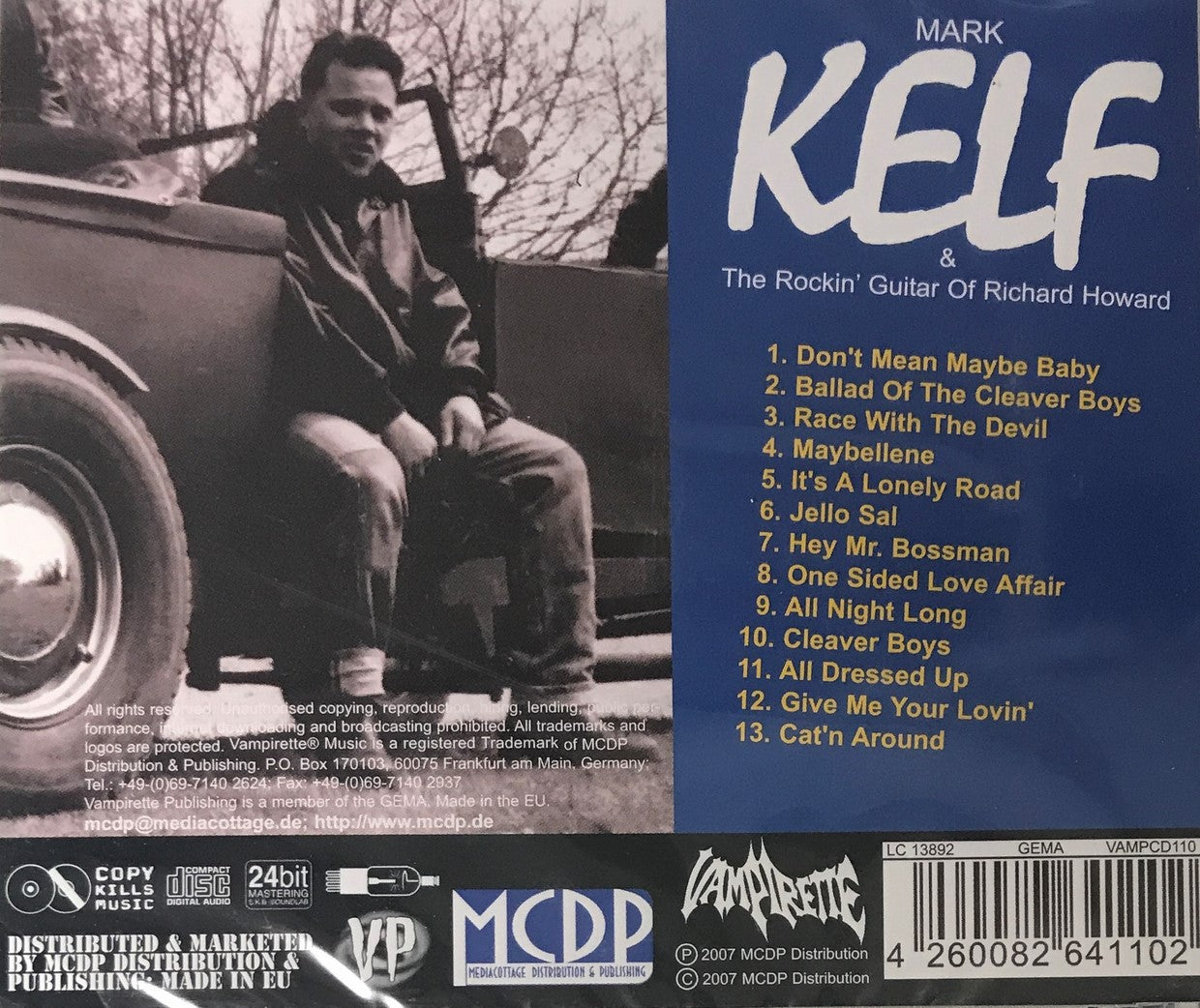 CD - Mark Kelf And The Rocking Guitar Of Richard Howard - Ballad Of The Cleaver Boys