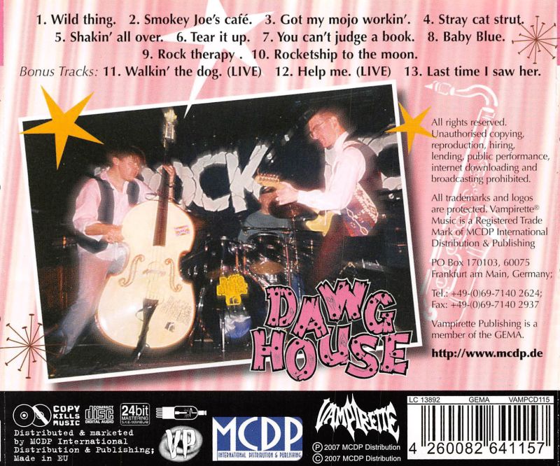 CD - Dawg House - Swingin' & Saxy