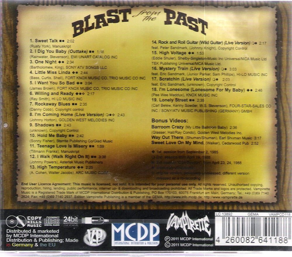 CD - Ray Condo - Blast From The Past