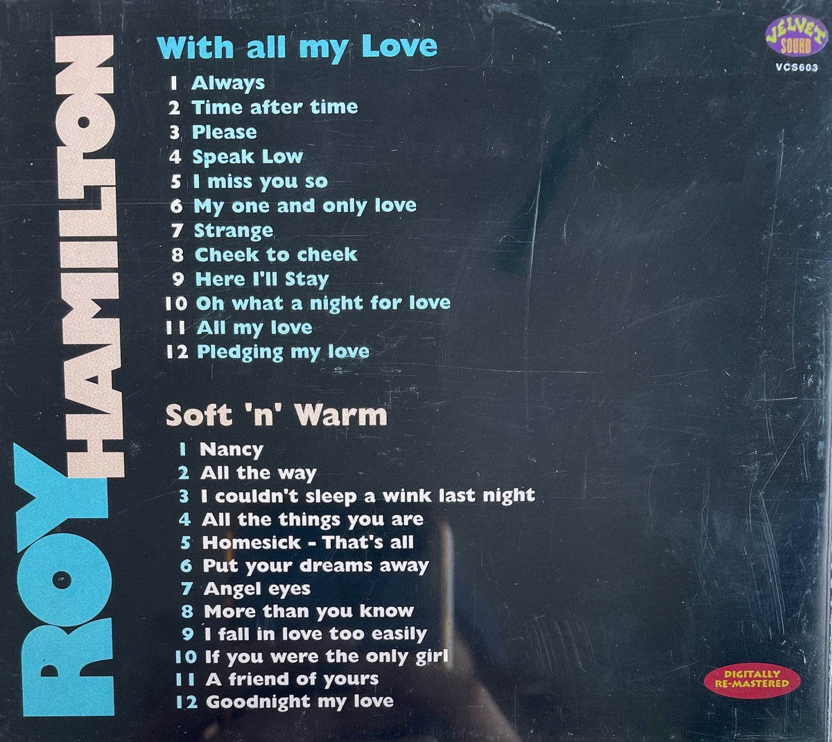 CD - Roy Hamilton - With All My Love / Soft'n'Warm