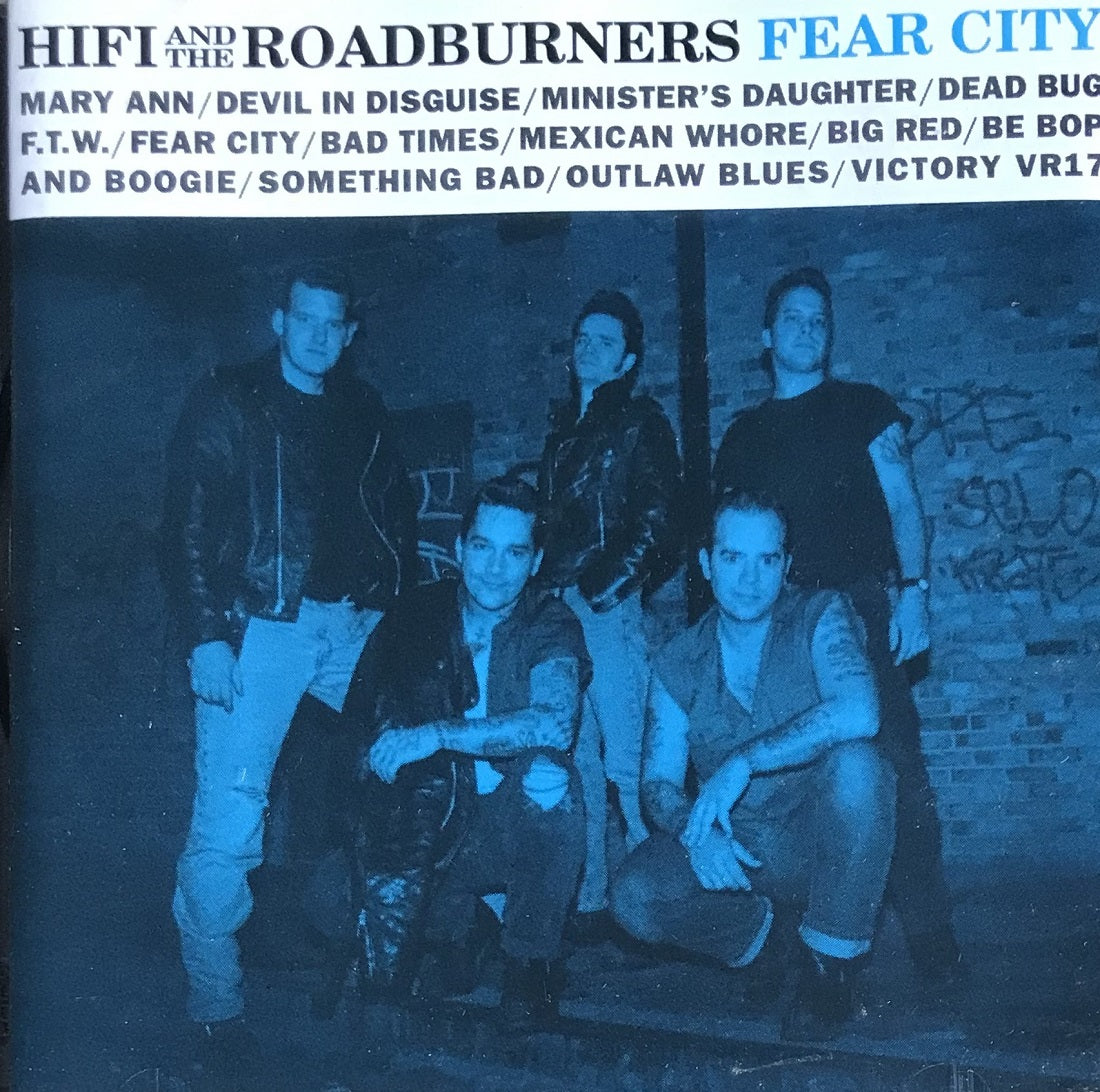 CD - Hifi & The Roadburners - Fear City