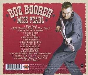 CD - Boz Boorer - Miss Pearl