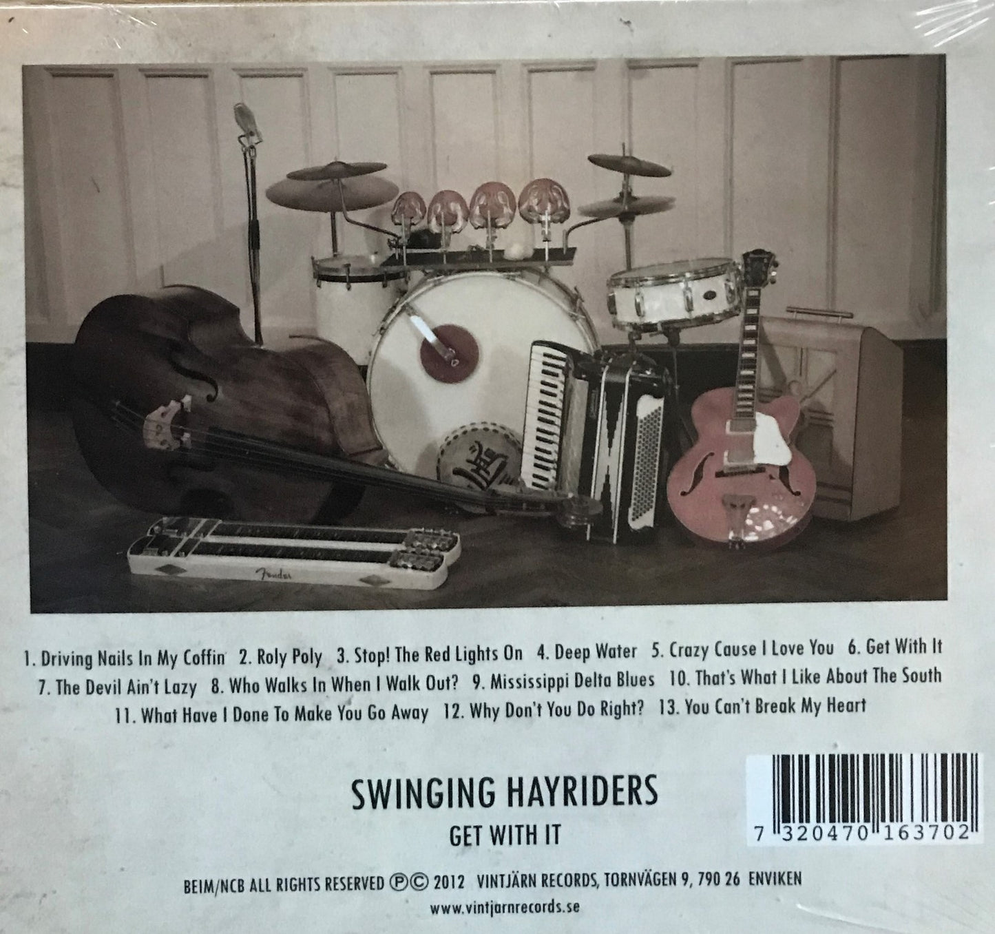 CD - Swinging Hayriders - Get With It