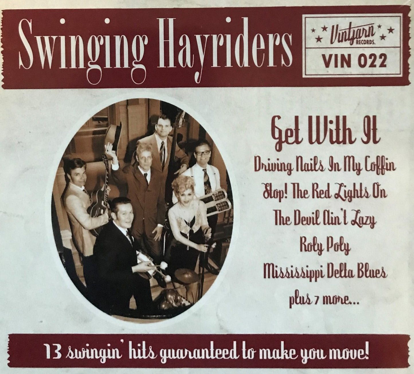 CD - Swinging Hayriders - Get With It