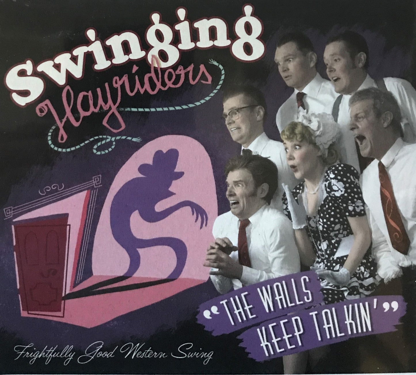 CD - Swinging Hayriders - The Walls Keep Talkin'