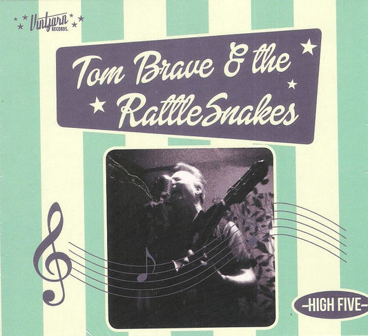 CD - Tom Brave & The Rattlesnakes - High Five