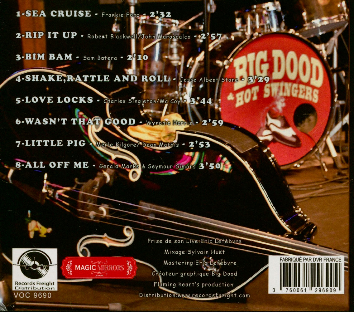 CD-EP - Big Dood & Hot Swingers - Magic Mirrors