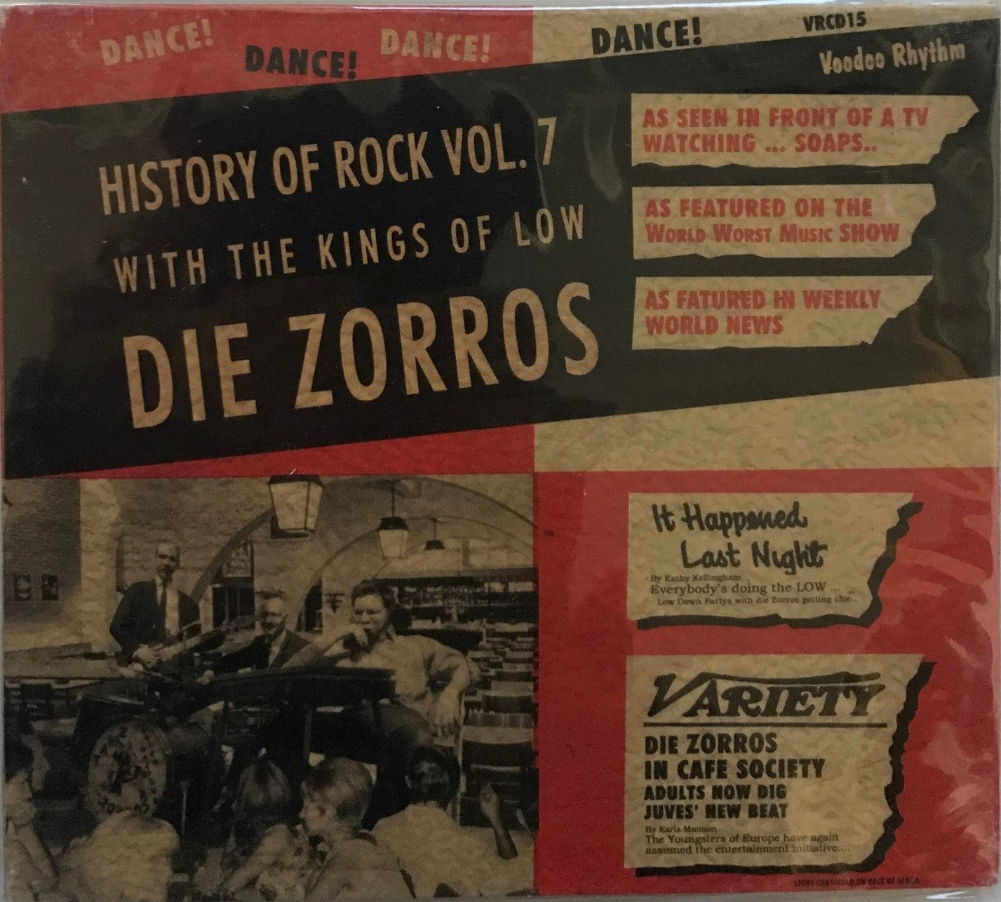 CD - Die Zorros - History Of Rock Vol. 7