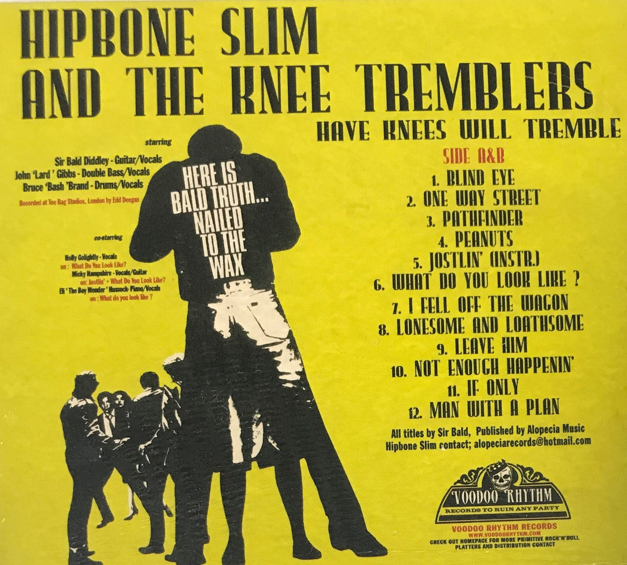 CD - Hipbone Slim & The Knee Tremblers - Have Knees Will Tremble