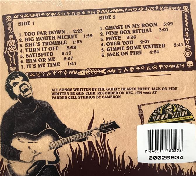 CD - Guilty Hearts - Self Titled