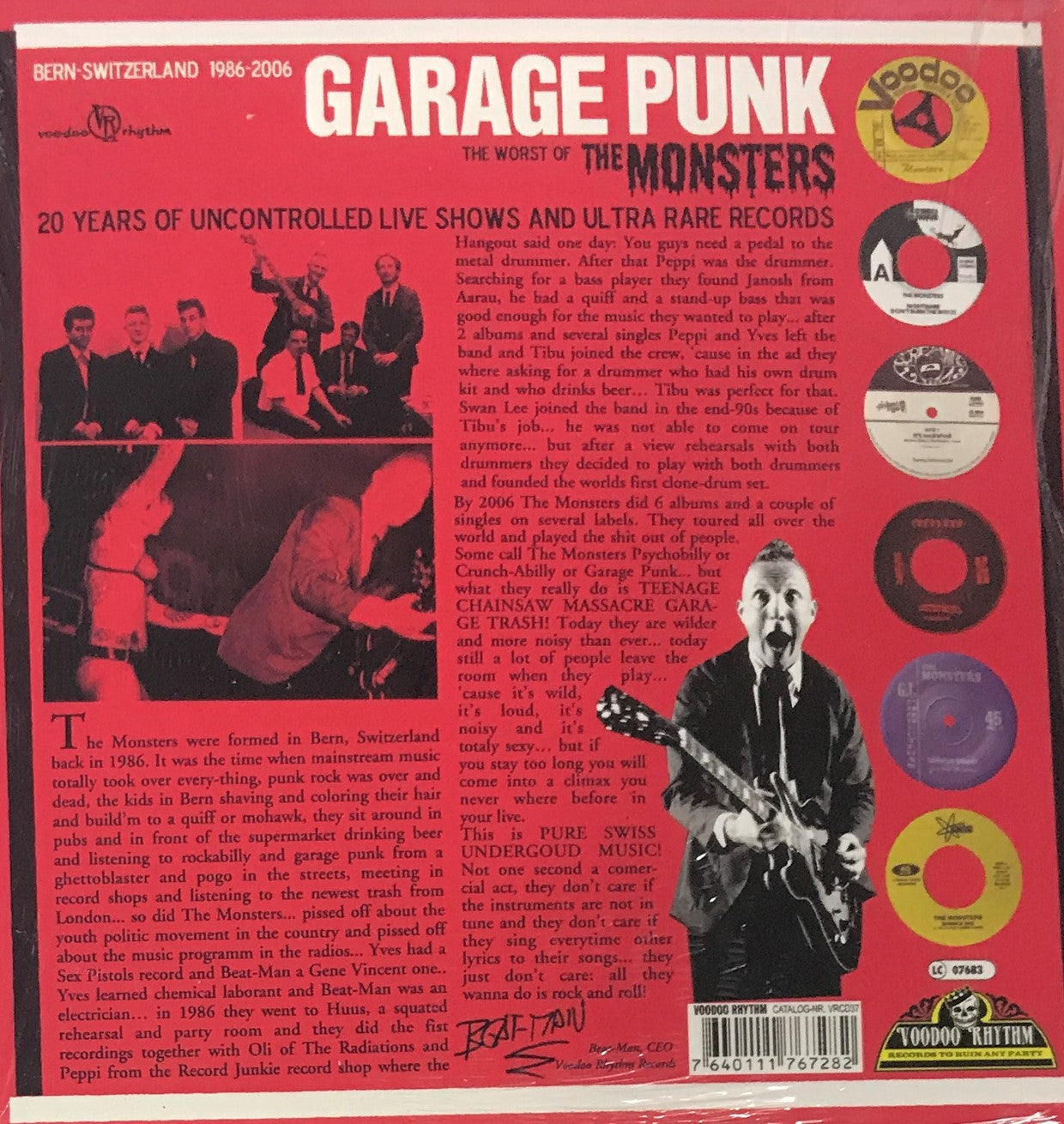 CD - Monsters - Garage Punk Vol. 1