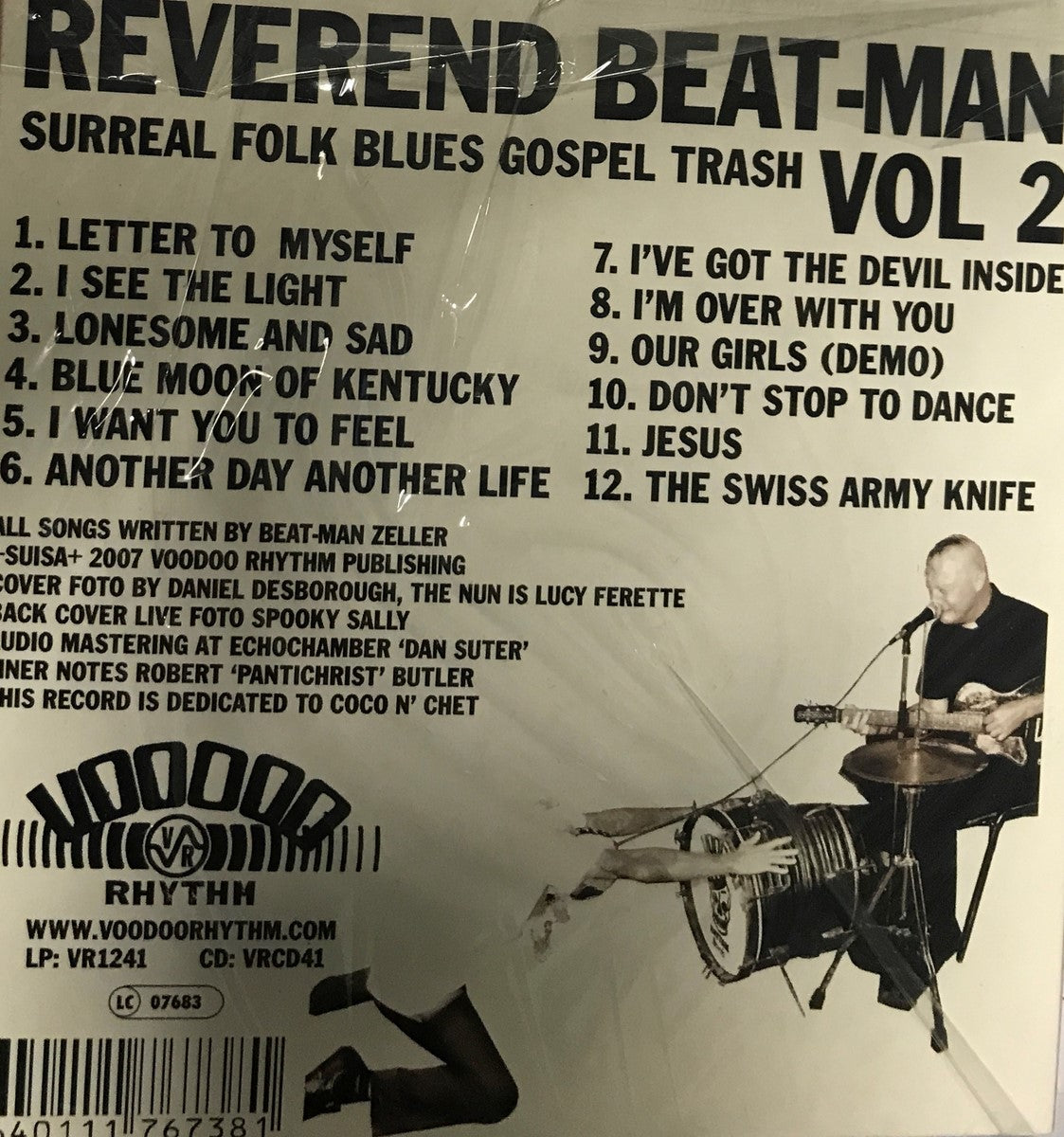 CD - Reverend Beat-Man - Surreal Gospel Folk Blues Trash Vol. 2