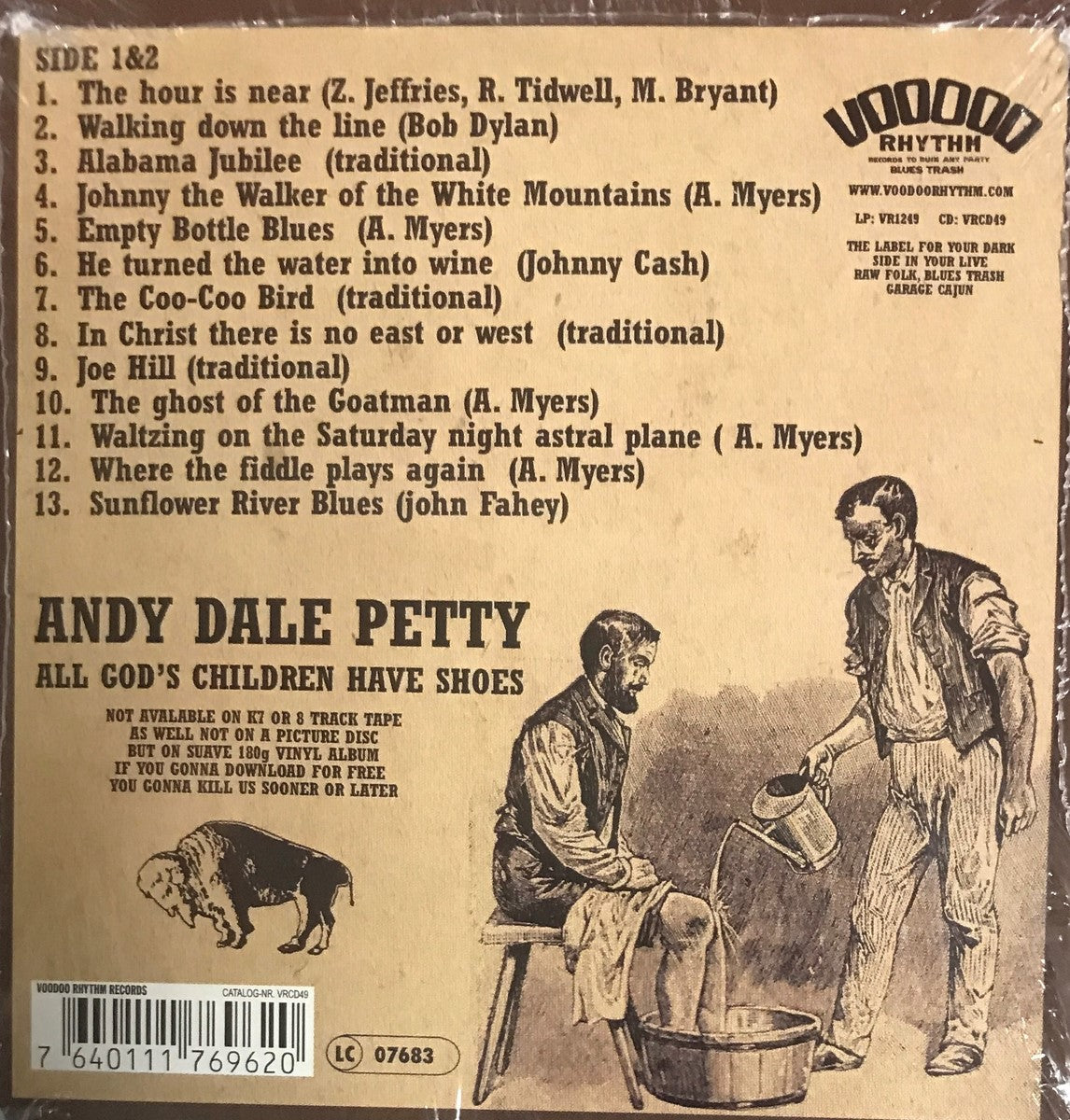 CD - Andy Dale Petty - All God's Children Have Shoes