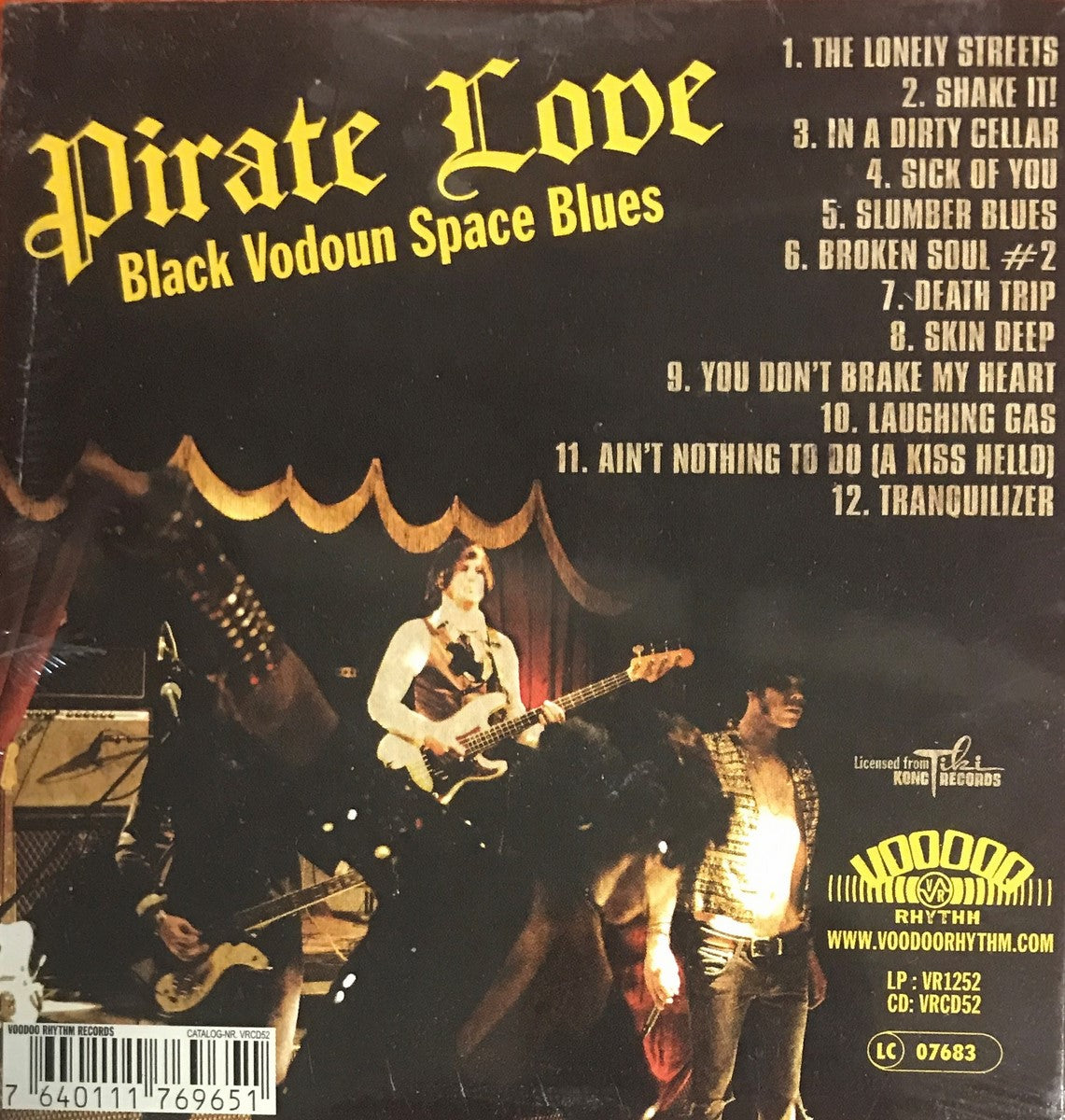 CD - Pirate Love - Black Vodoun Space Blues