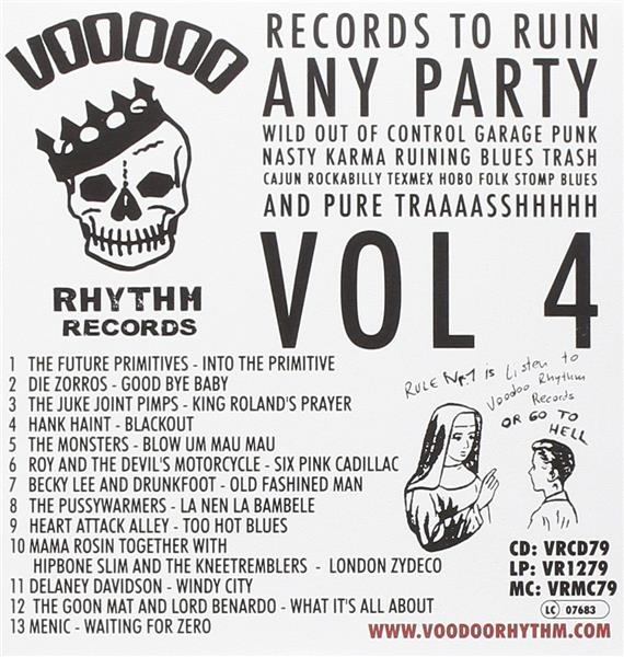 CD - VA - Voodoo Rhythm Compilation Vol. 4
