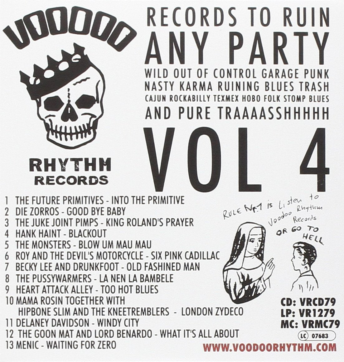 CD - VA - Voodoo Rhythm Compilation Vol. 4