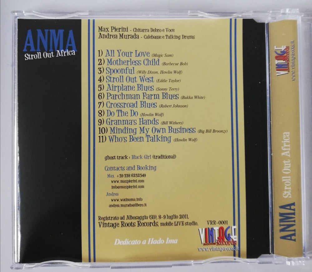 CD - Anma - Stroll Out Africa