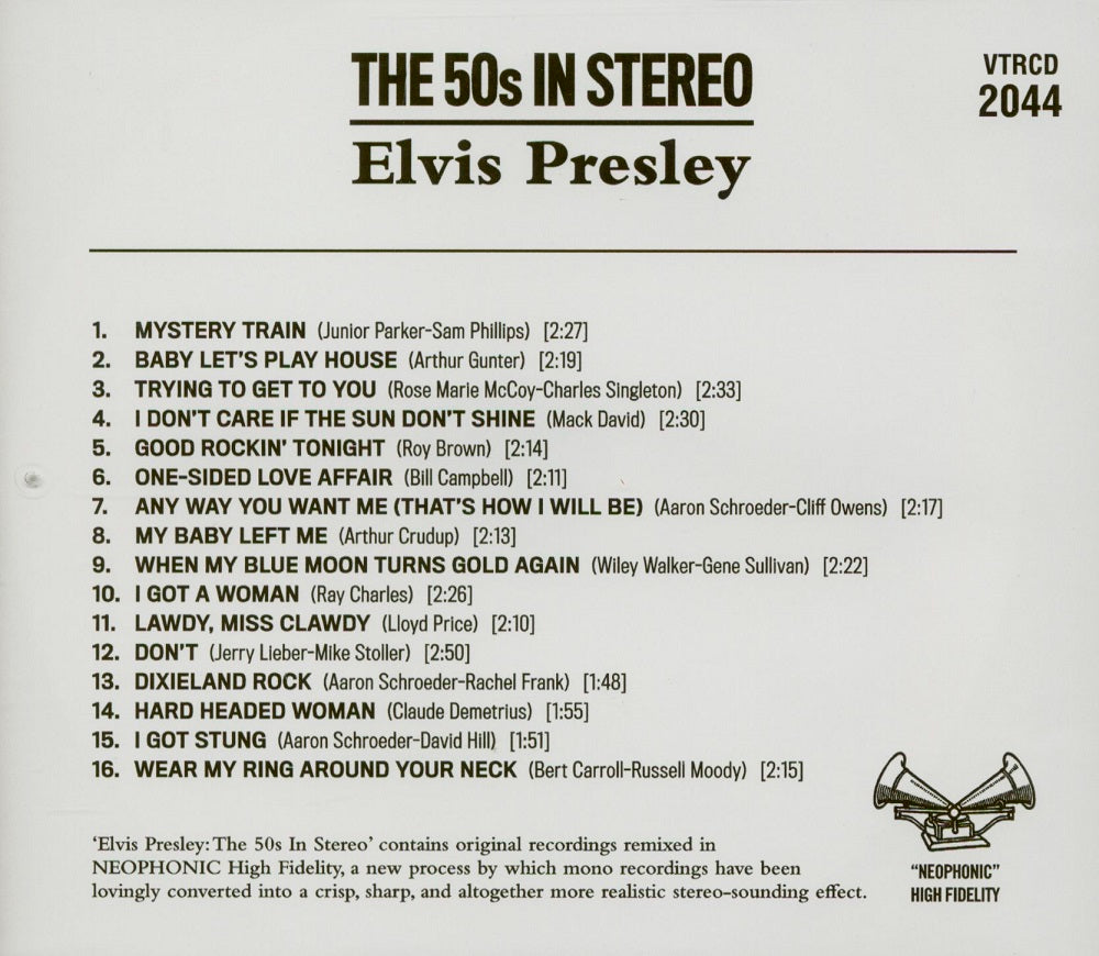 CD - Elvis Presley - The 50s In Stereo