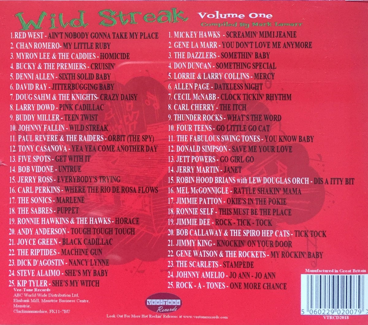 CD - VA - Wild Streak Volume One