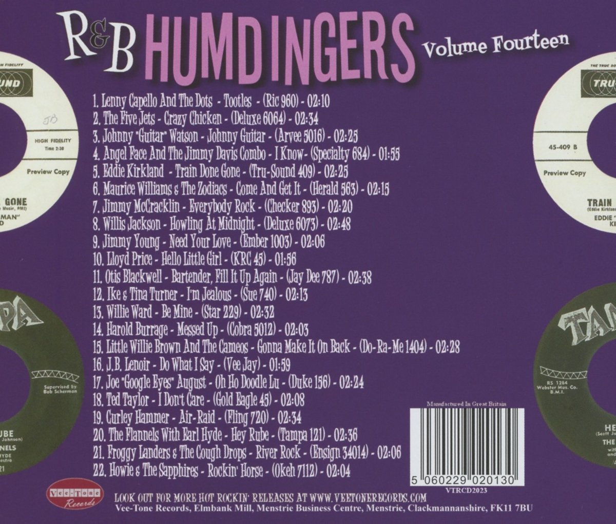 CD - VA - R&B Humdingers Vol. 14