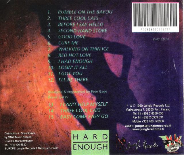 CD - Francine - Hard Enough