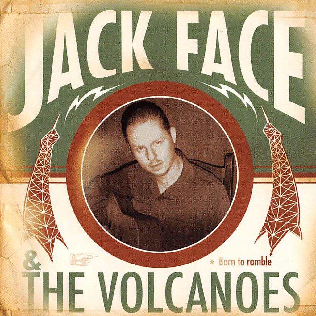 CD - Jack Face & The Volcanoes - Born To Rumble