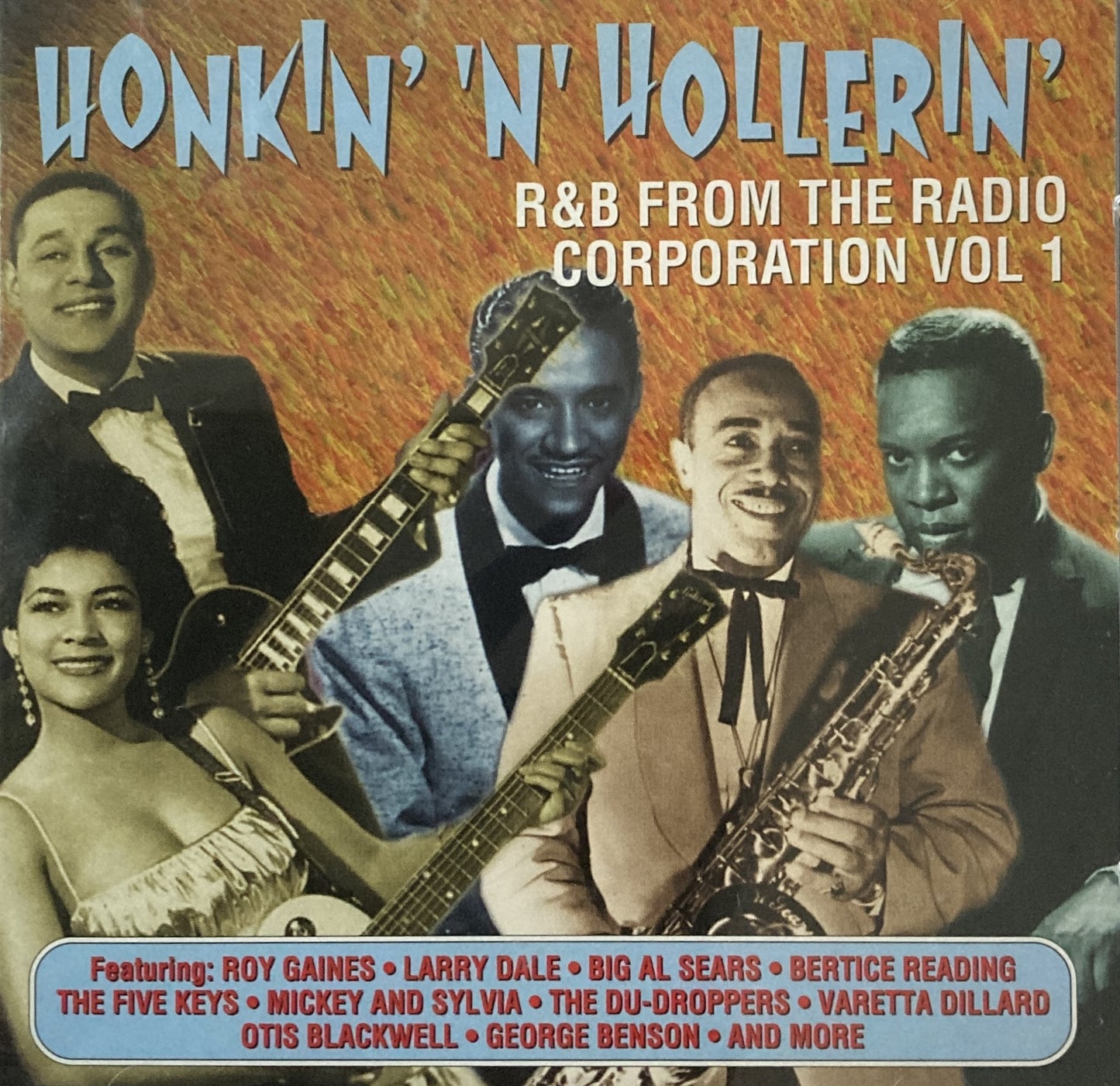 CD - VA - Honkin'n'Hollerin' R&B From The Radio Corporation Vol. 1