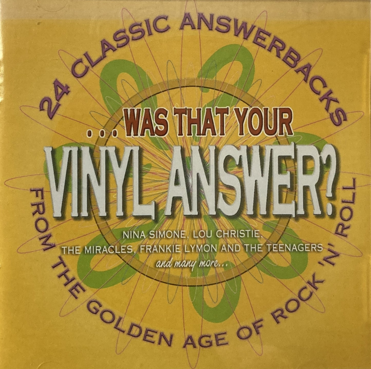 CD - VA - Was That Your Vinyl Answer?