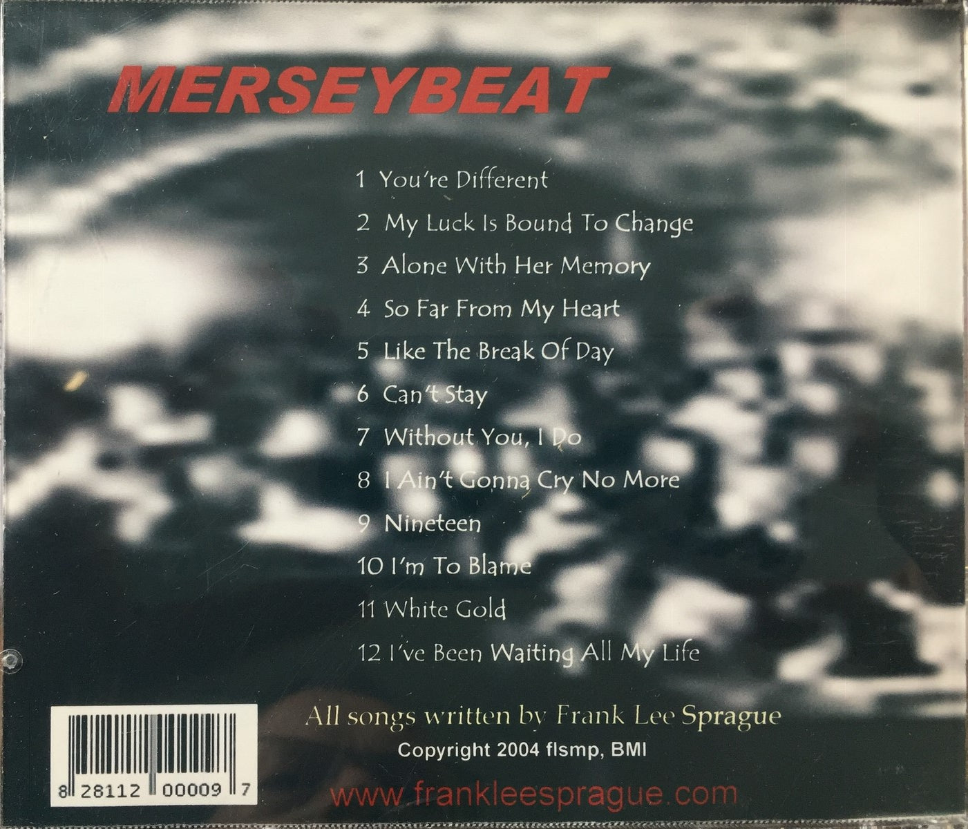 CD - Frank Lee Sprague - Merseybeat