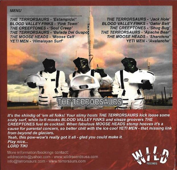 CD - Terrorsaurs - Atomic Lizard Party