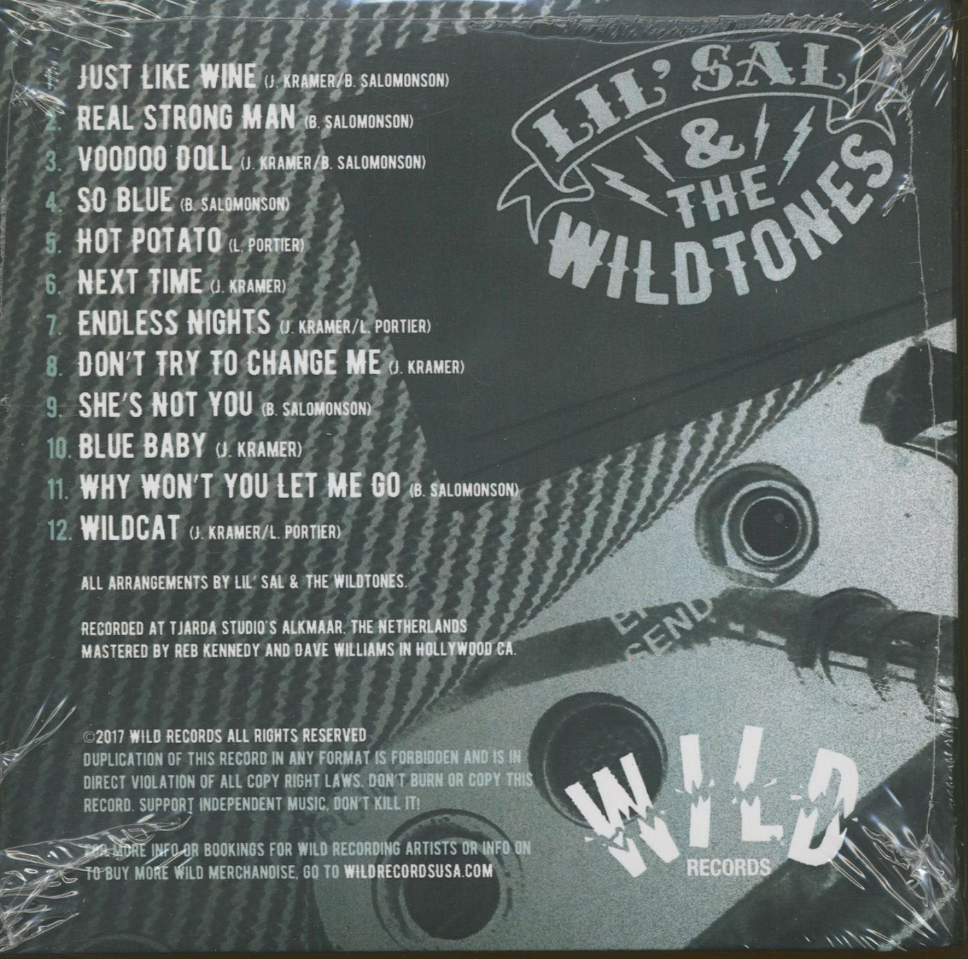 CD - Lil' Sal & The Wildtones