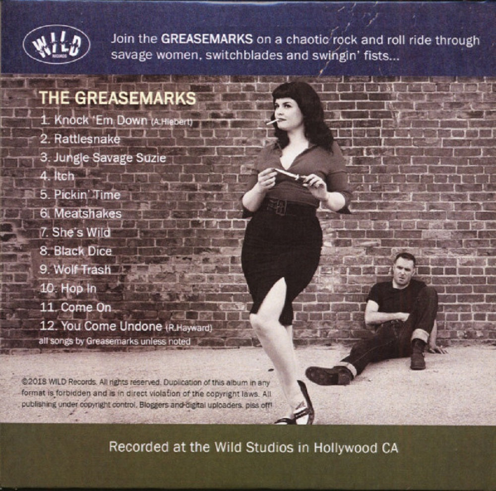 CD - Greasemarks - Knock 'Em Down