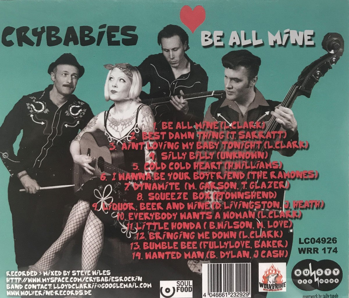 CD - Cry Babies - Be All Mine