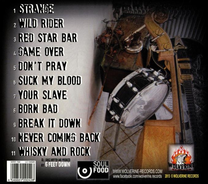 CD - 6 Feet Down - Strange