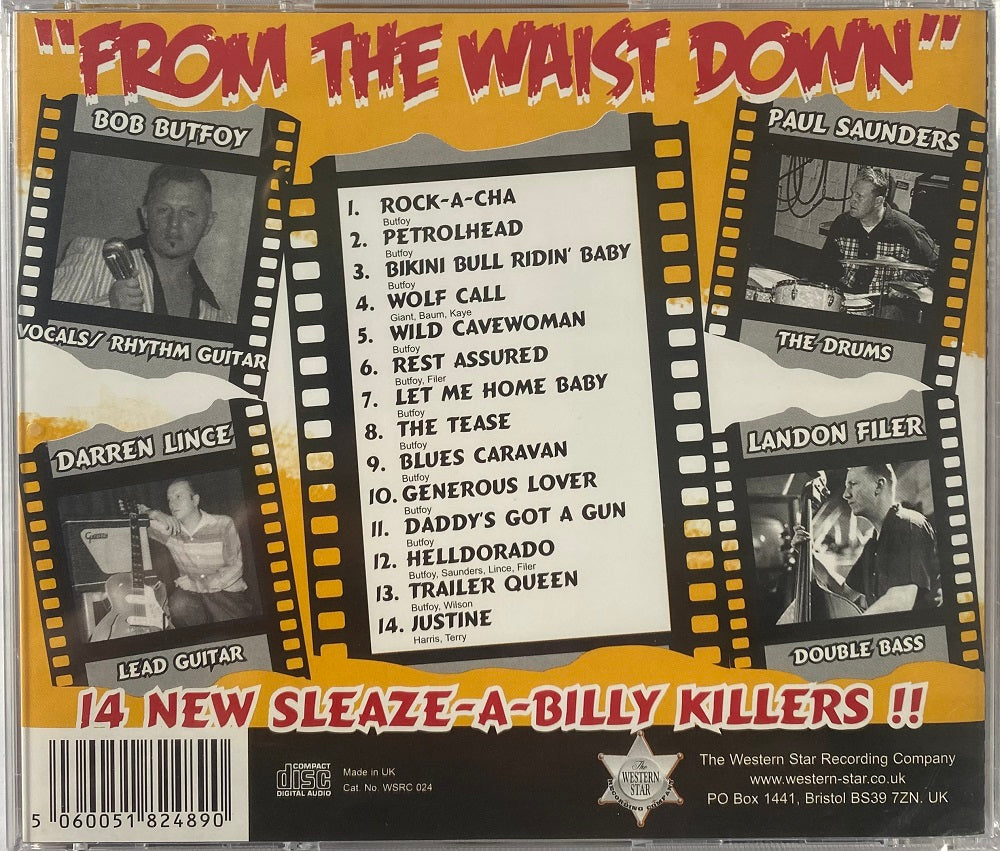 CD - Jack Rabbit Slim - From The Waist Down