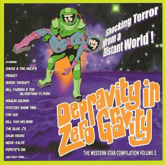 CD - VA - Depravity In Zero Gravity - The Western Star Compilation V.3