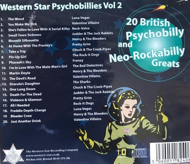 CD - VA - Western Star Psychobillies Vol. 2