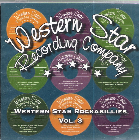 CD - VA - Western Star Rockabillies Vol. 3