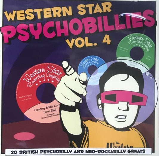 CD - VA - Western Star Psychobillies Vol. 4