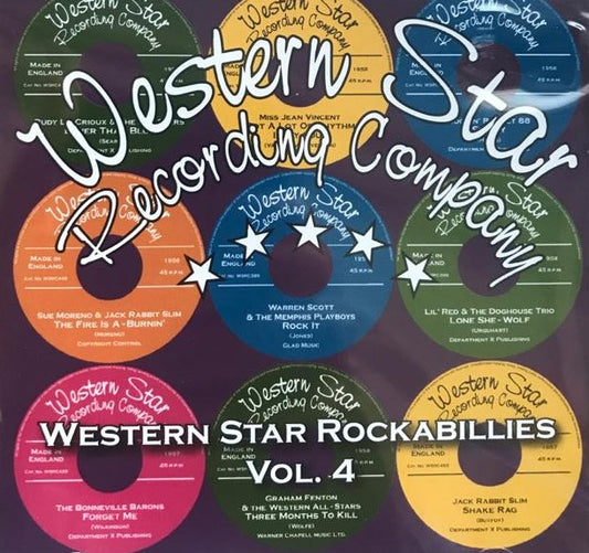 CD - VA - Western Star Rockabillies Vol. 4