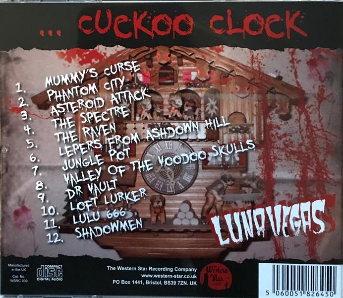 CD - Luna Vegas - Second Shot, Cuckoo Clock!